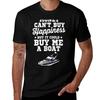 Money Cant Buy Happiness But It Can Buy Me A Boat Tshirt Street Fashion Casual Tee Shirt