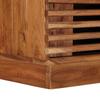 Handcrafted Nightstand Teak Brown 40 X 30 X 60 Cm