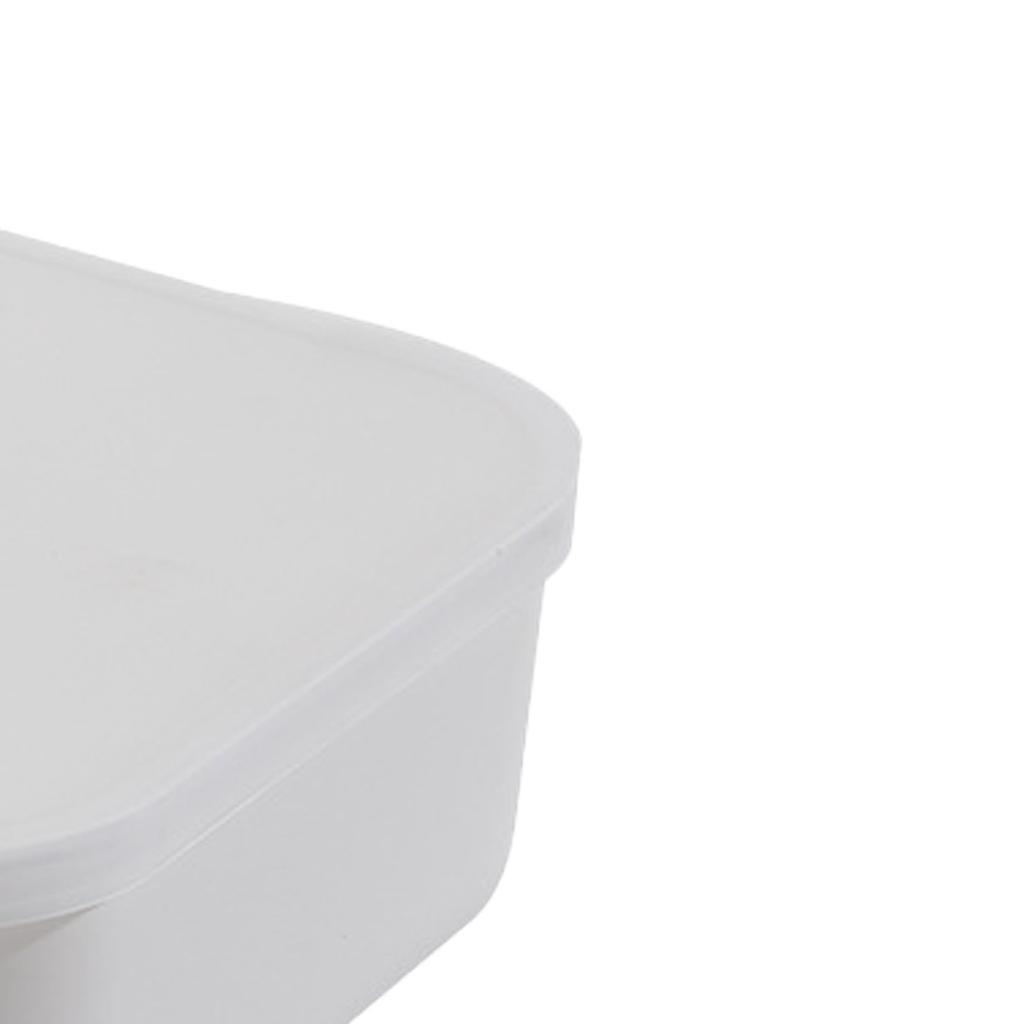 Desktop Storage Box PP Large Capacity Waterproof Modern Desk Organizer Storage Container with Lid for Bedroom Office