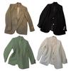 Women's Jacket Suit Casual Office Blazer Female Coat Lapel Collar Business Jacket for Work Party Outdoor Leisure Time
