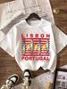 Lisbon Portugal Graphic T Shirt Vintage Sardine Fish Print Funny Fruit Di Mare Harajuku 2026 Summer Men's Clothing Women T Shirt