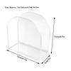 Modern Look Acrylic Napkin Holder U-shape Transparent Napkin Rack Premium Creative Storage Stand Restaurant Use