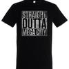 Straight Outta Mega City Massive Judge Monster Fun Dredd T Shirt