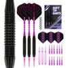 Soft Tip Darts Set Aluminum Shaft Professional Darts Plastic Tip Sets 2BA Replacement Tips