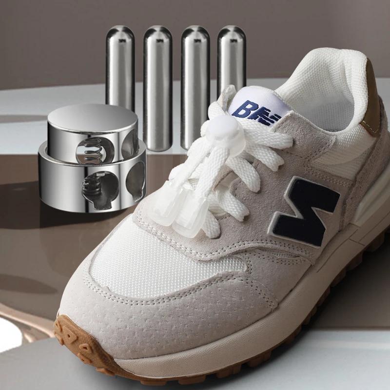 New No Tie Shoelace Classic Flat Shoelaces Bread Buckle Lock Shoe Laces for Sneakers Kids Adult Quick Lace for Shoes Accessories