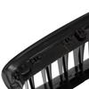 BMW 5 F07 GT 09-17 Grille Between Headlights (Kidneys) Left + Right Set, Black Glossy Double Bar