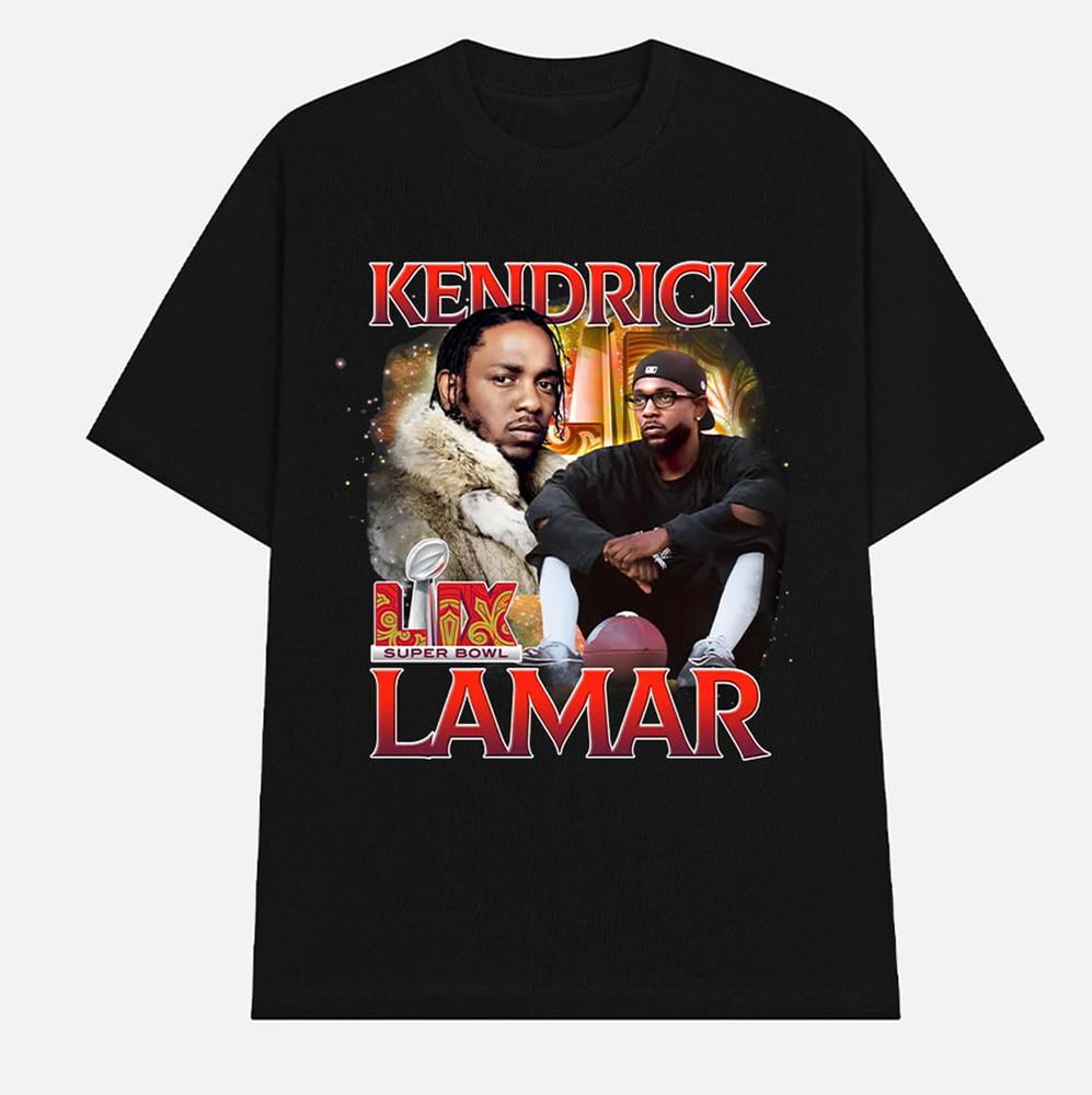 

Kendrick Lamar collage black T-shirt Unisex tee All sizes S-45Xl JJ5130 Unisex T-Shirt XXL