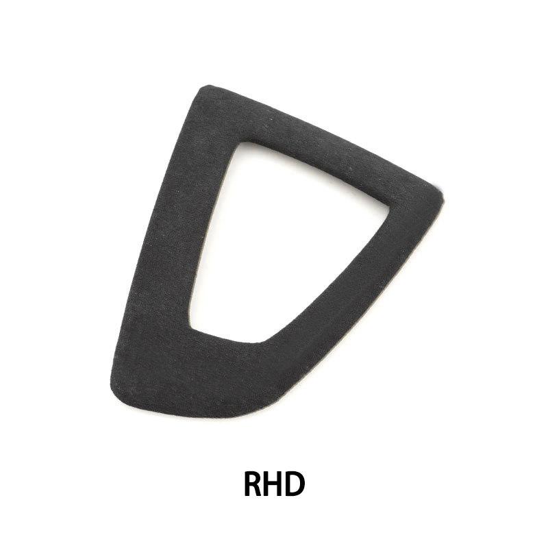 

Car ABS + Suede Leather Accessories Gear Shift Base Cover Interior Trim For BMW F30 F20 F10 F22 F31 F36 X5 X6 F15 F16 X3 F25 black line-RHD