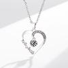 Kids Sports Necklace Volleyball Softball Basketball Baseball Pendant Christmas Gift Jewelry Accessory For Boys And Girls