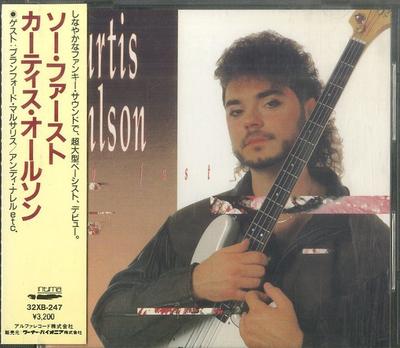 CD CURTIS OHLSON - So Fast 32XB247 Intima Records 1987 Japan ObiSoul/Funk Gebraucht