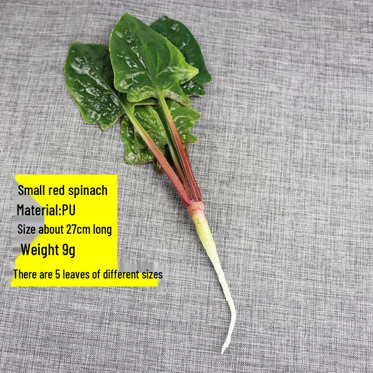 Artificial Vegetable Set: Eggplant, Cabbage, Cucumber, Celery, Spinach - Kitchen Decoration