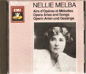 

CD NELLIE MELBA - Opera Arias And Songs CDH7610702 EMI 1988 UK Classical Used