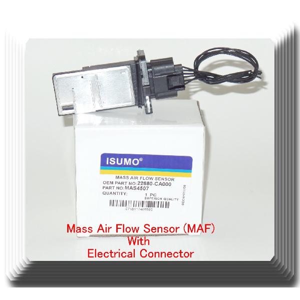 22680-7S000 Mass Air Flow Sensor W/ Electrical Connector Fits: Infiniti Nissan