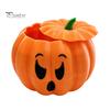 Unique Halloween Party Favors 3D Printed Devil Pumpkin Storage Box with Lid, Funny Ghost Face Handmade Figurine Decoration, Desktop Organizer