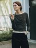 Cowl Halter Layered Jersey Top Sw6Xe343_3Color