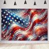 American Independence Day Theme Festival Party Decorations 250th Anniversary Celebration Cup Plate Tableware Background Supplies