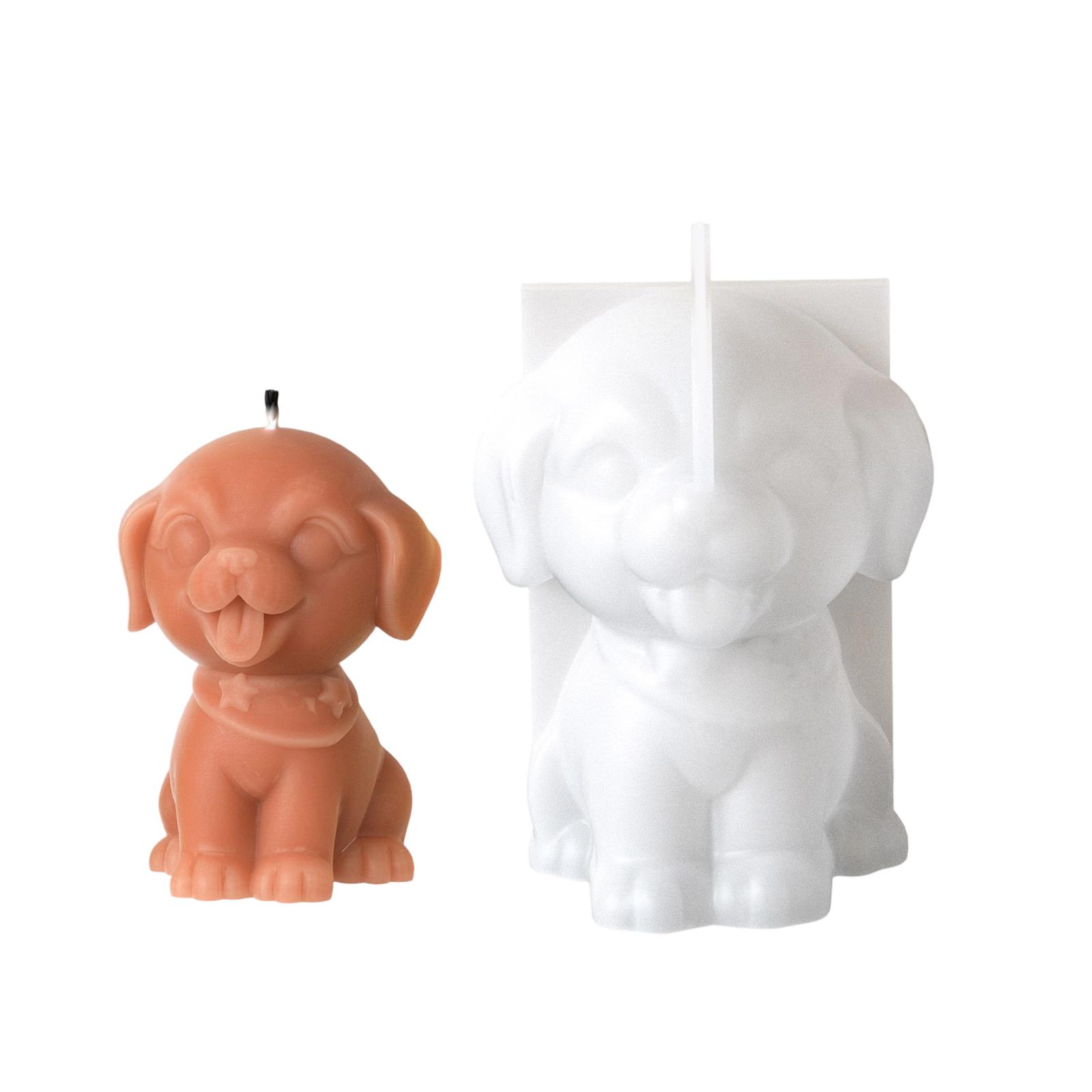 

Силиконовая форма для рукоделия, формы для свечей, формы для смолы, форма для рукоделия в виде собаки, формы для изготовления свечей ручной работы T3