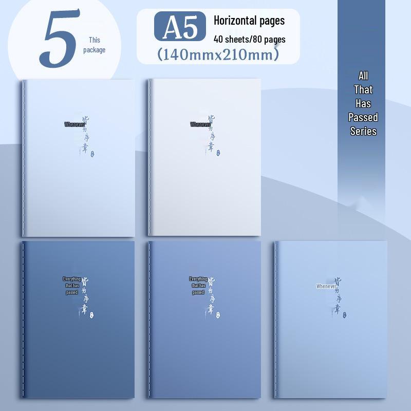 Neues großes Softcover-Notizbuch für Schüler - Mittelstufe bis Hochschulprüfungen