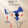 Fishing Rod Holder 360° Adjustable Foldable Stand with Ground Spike 1 Set for Fishing Gifts Angler Accessories