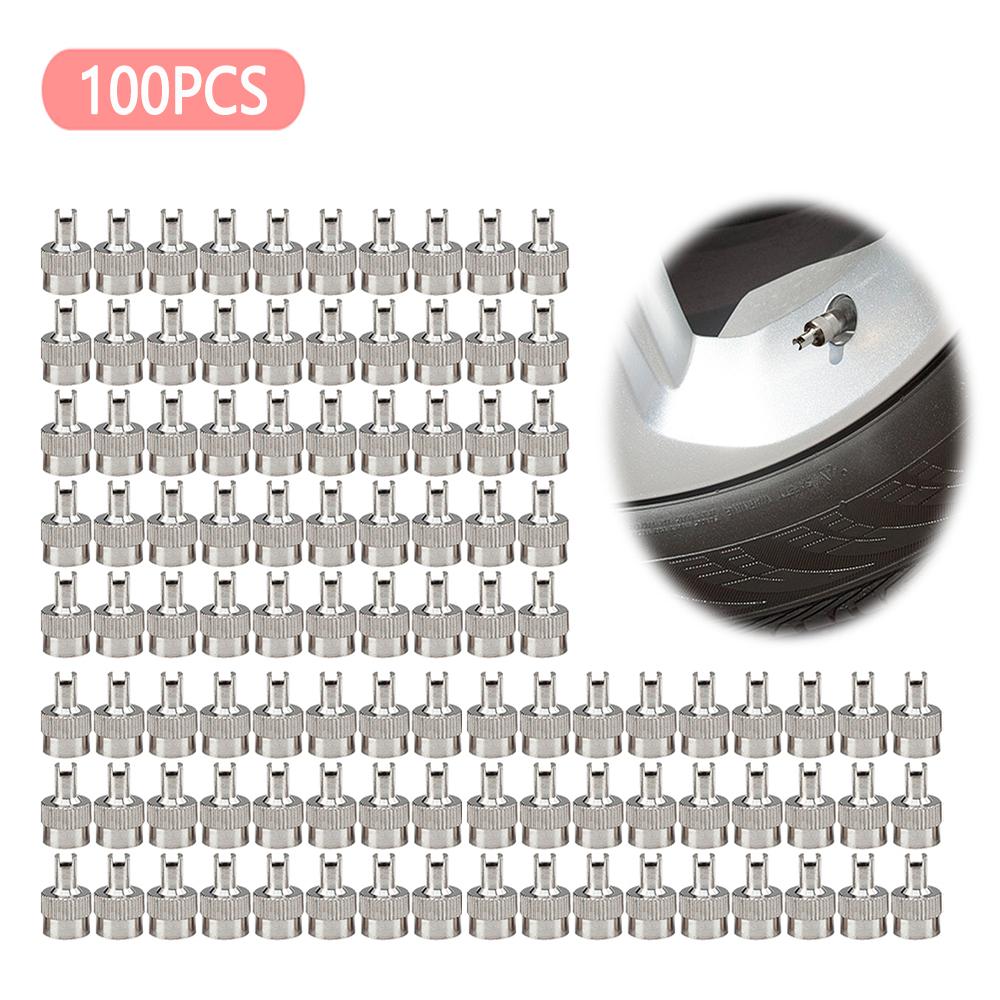 

100/50/8 шт. колпачки для стержней клапанов с прорезями, медные колпачки для клапанов шин, пылезащитные колпачки для мотоциклов и автомобилей, колпачки для стержней клапанов колес