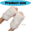 Faux Furs Arm Sleeves Soft Warm Winter Accessory Easyly Wash Soft Thermals Sleeve Covers For Outdoor Activity
