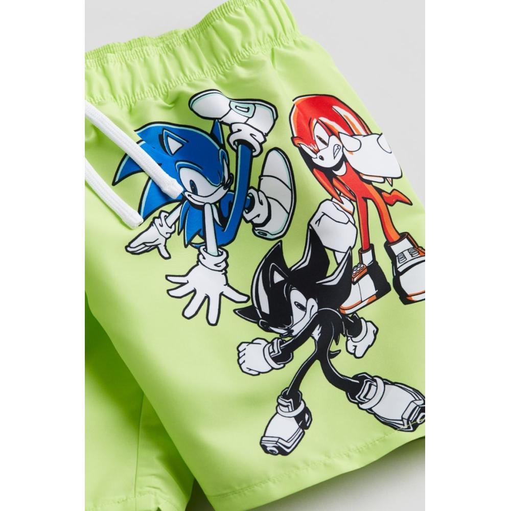 

Купальные шорты с принтом HM неоновый зеленый Supersonic
