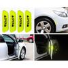 YIDELI Car Reflective Stickers Reflective Stickers, Set of 4 Aopen Anti-collision Warning Stickers, Car