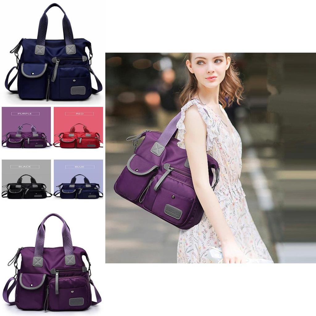 Stylish Women Waterproof Nylon Shoulder Bags With Large Capacity And Timeless Design