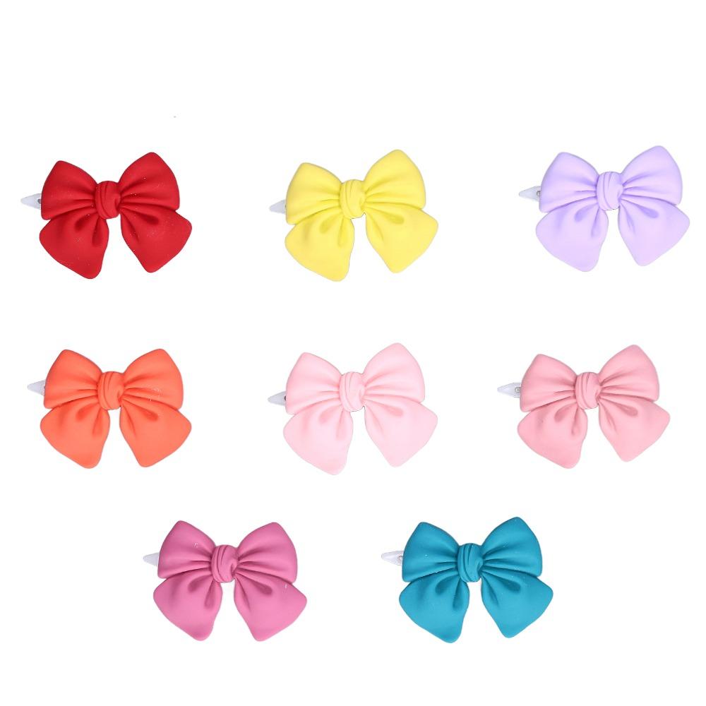 16pcs Mini Size Pet Hair Clip Multicolor Cat Hair Accessory Fashion Style Dog Bow Tie Pet Styling