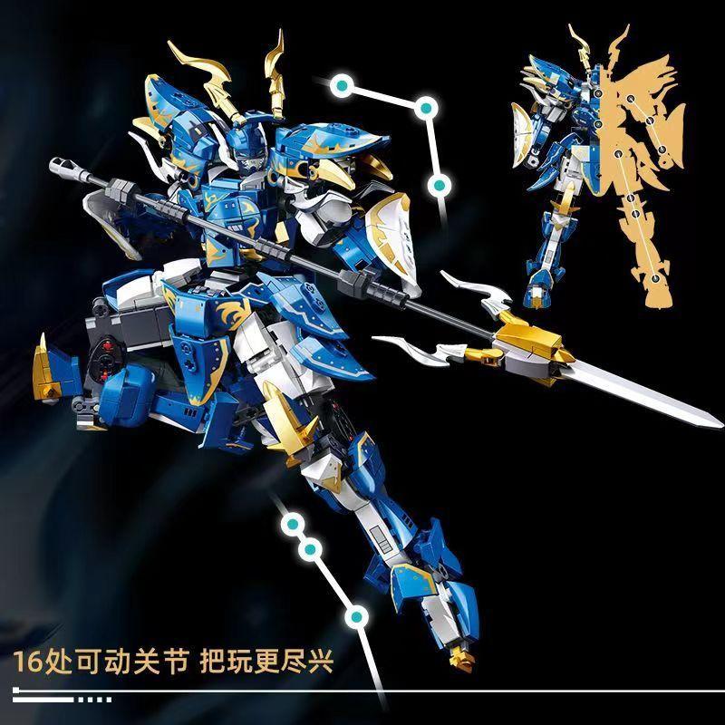 Sluban Assemble Building Blocks 1270 National Style General Model Toy Decoration Boy Gift