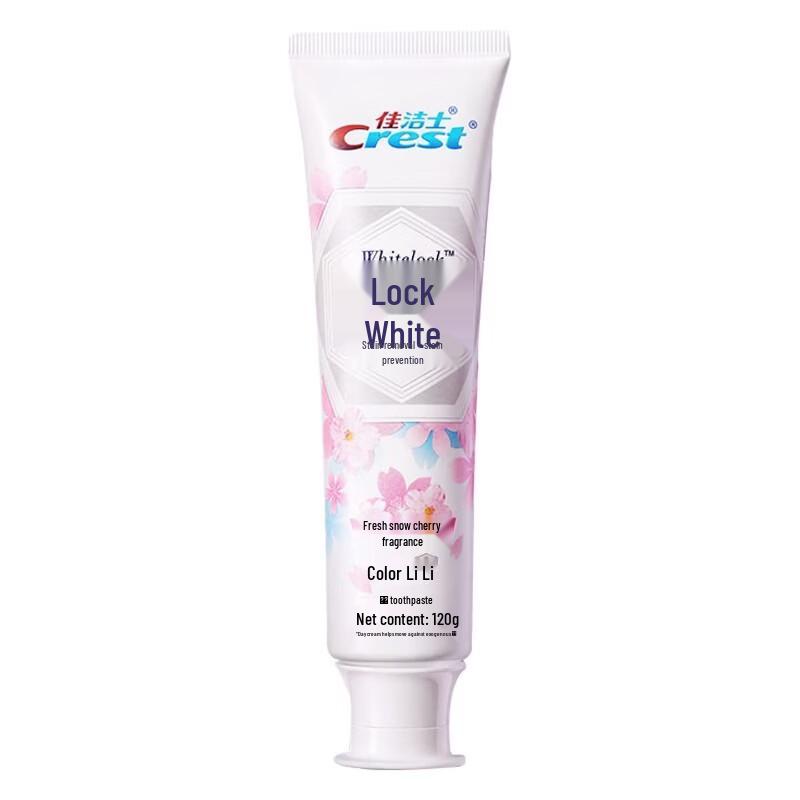 Crest Whitening Toothpaste with Fresh Cherry Blossom Scent