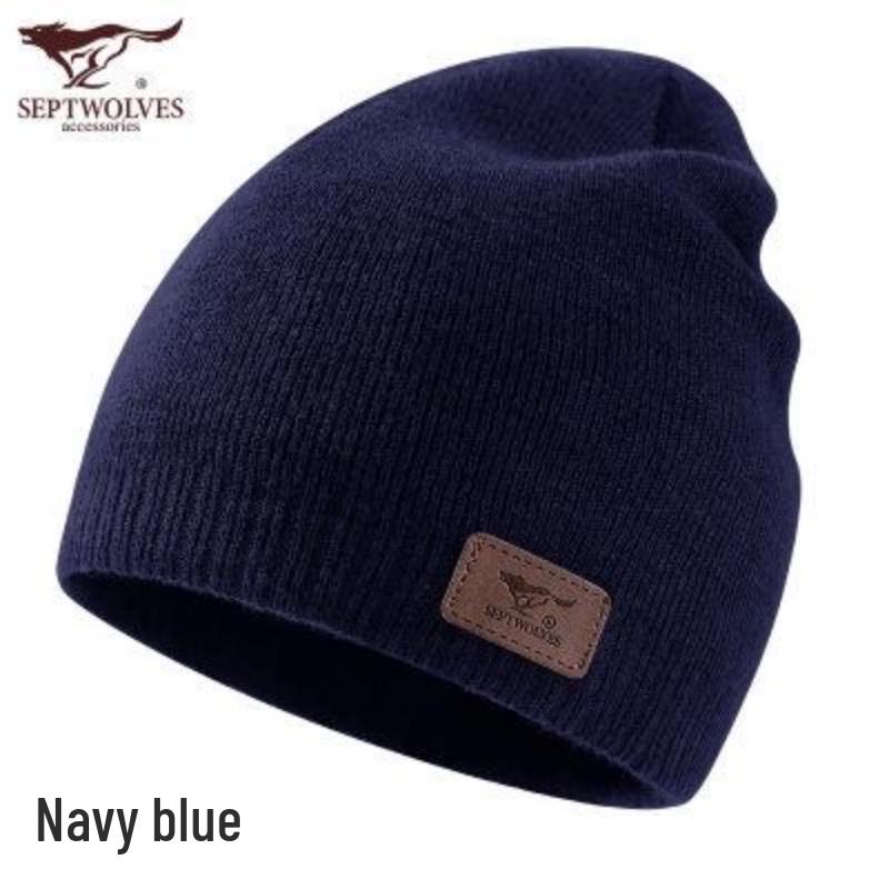 

Мужская зимняя теплая вязаная шапка Qipilang