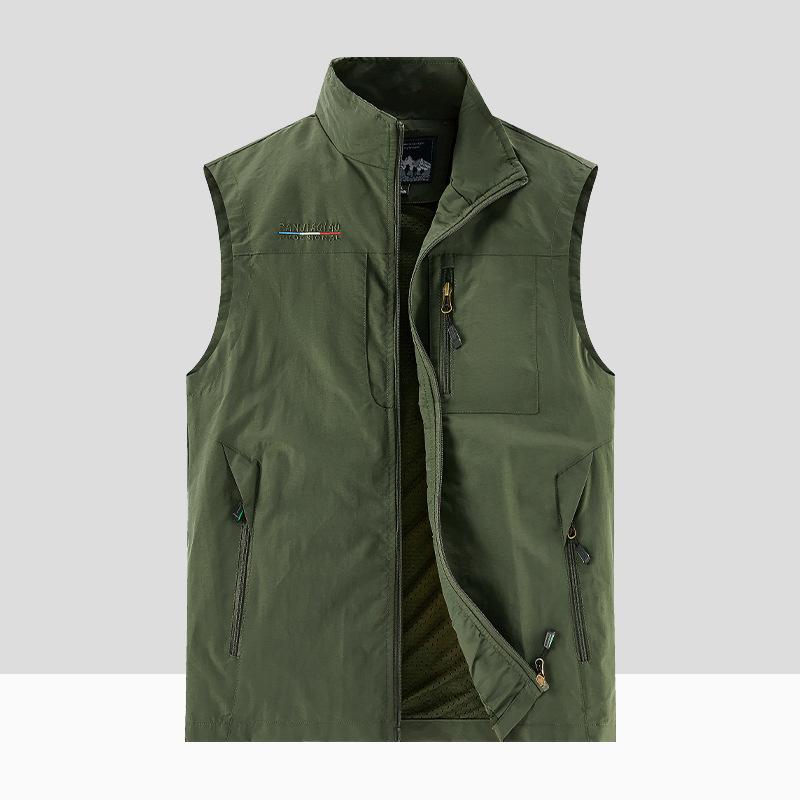 Spring and Summer New Vest Men's Soil Outdoor Leisure Vest Vest Vest Vest Sports Jacket