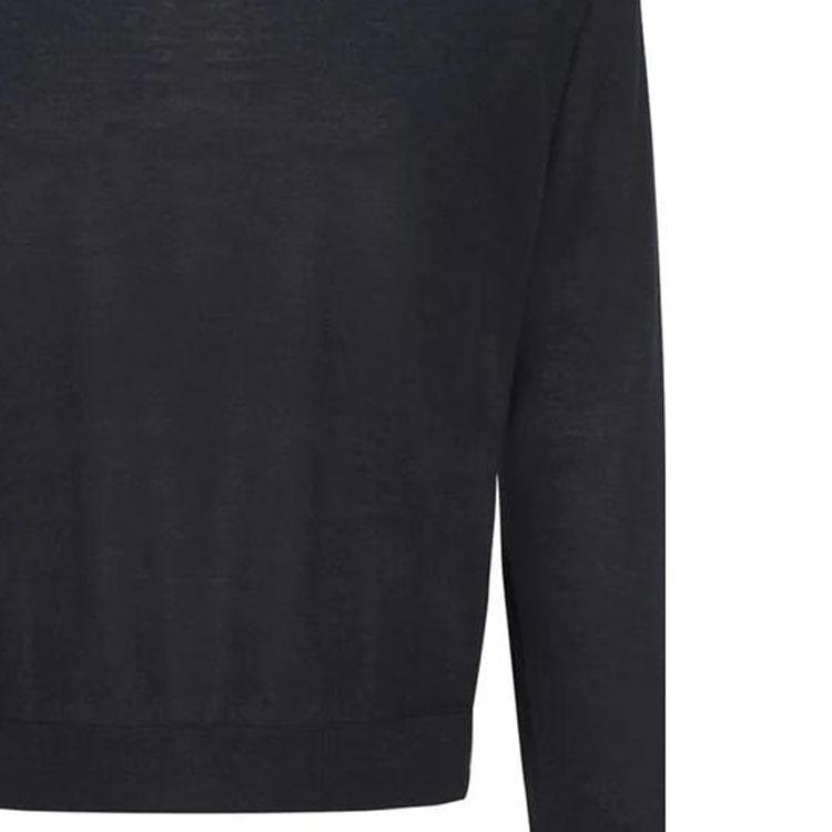EMPORIO ARMANI Logo-Intarsia Knitted Crewneck Jumper 6R1MXG-1MNGZ-0920