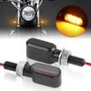 1 Pair Motorcycle Led Mini Turn Signal Light Blinker Indicator Dc 12v Aluminum Alloy E-bike Side