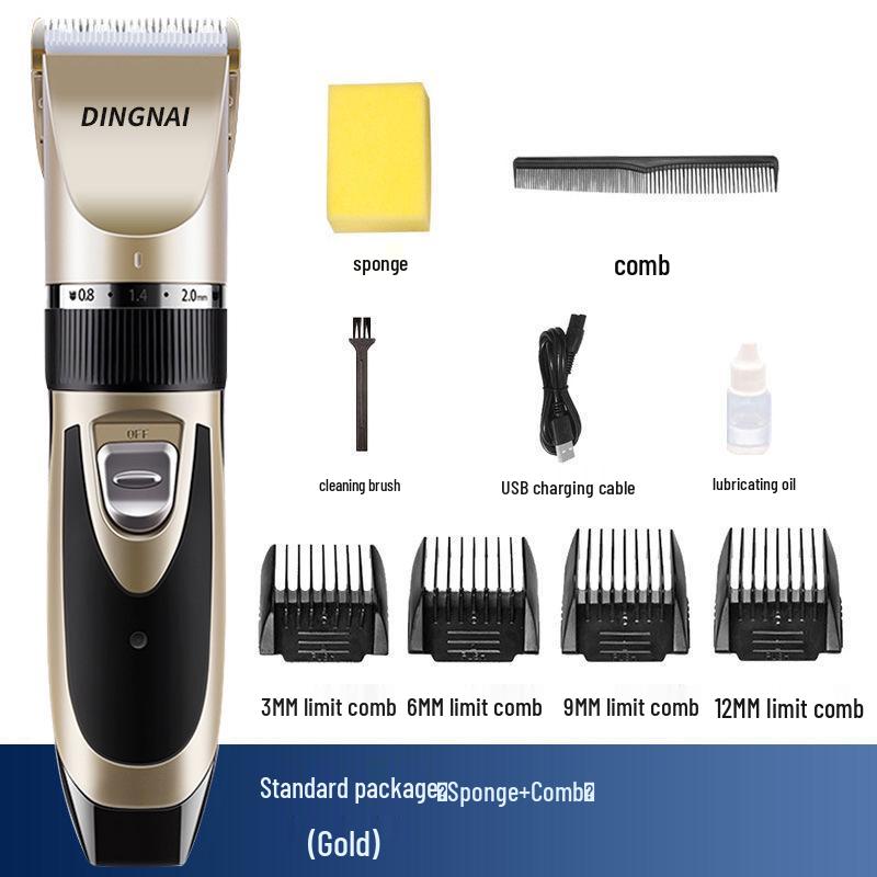 Electric Hair Clipper: Home & Barber Shop 4-in-1 Shaver & Trimmer