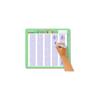 Kumon Publishing DB-33 Letter and Number Board Educational Toy for Ages 3 and Up