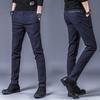 Men's Spring and Autumn Pants New Trendy Korean Edition Business Vintage Slim Fit Elasticity Straight All-match Trousers