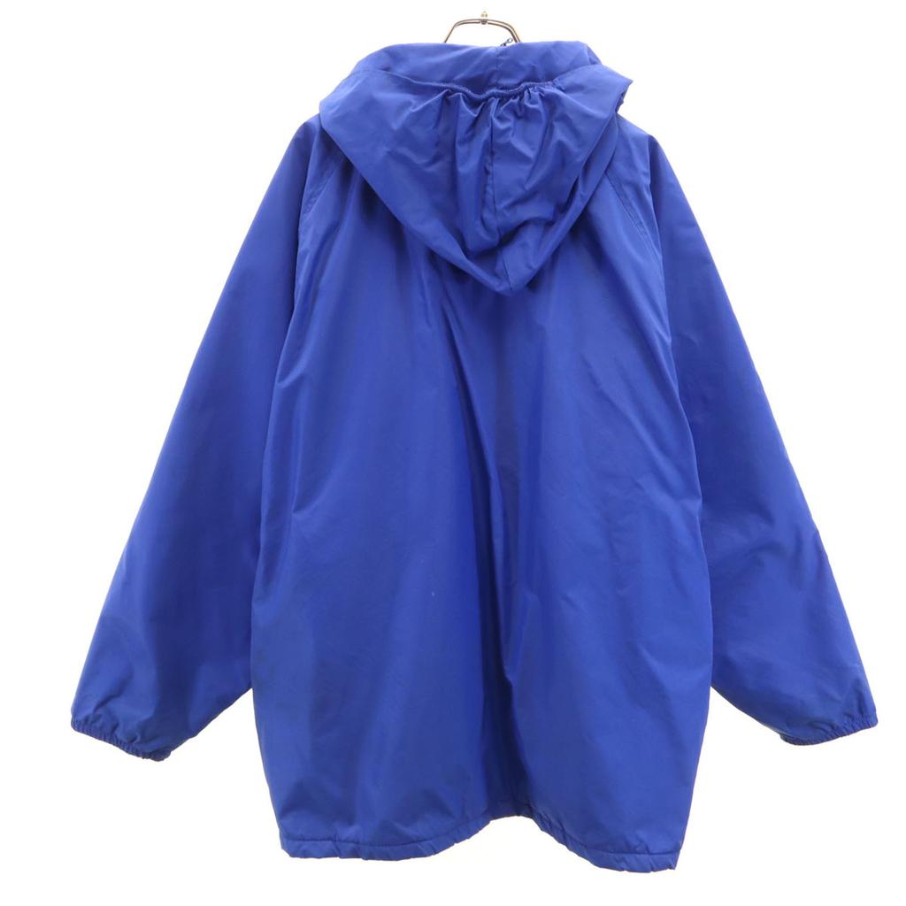 Champion 90s Old USA Made Blue Tag Nylon Jacket XL Blue Hoodie Men's Used