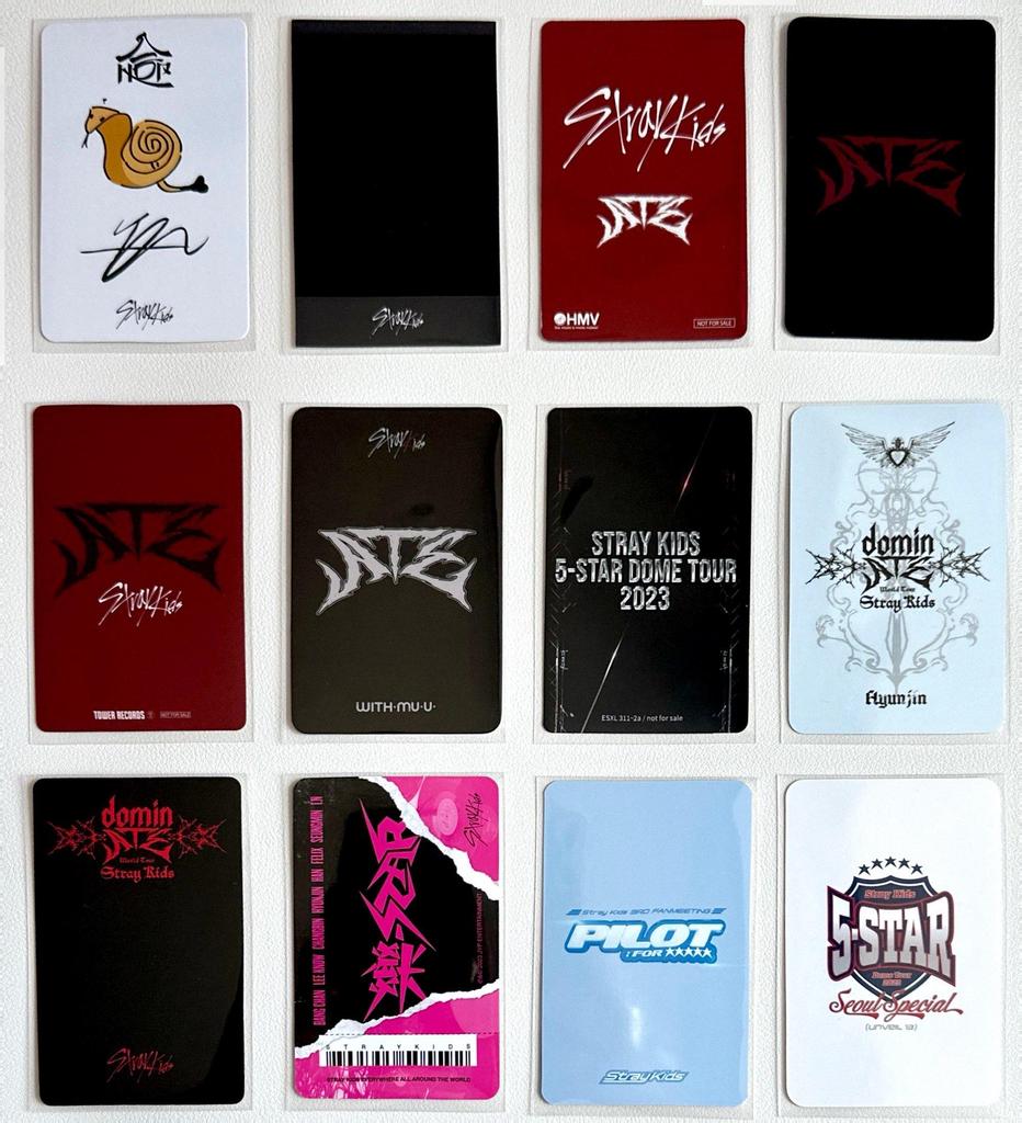 Stray Kids Hyunjin Photocard Set