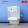 Anti-Spill Splash-Proof Hanging Bird Feeder for Parakeets and Cockatiels