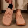 Men Wide Barefoot Shoes Anti Slip Minimalist Lightweight Breathable Walking Shoes Fashionable Round Toe Cross Training Sneakers