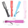 Colorful PU Leather Spanking Paddles - Black & Pink Erotic Adult Hand Spankers
