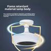Dual Mode Fan Light with Cold and Warm Air Low-noise Fan Light for Bedroom Living Room Kid Room Study Available All Year Round
