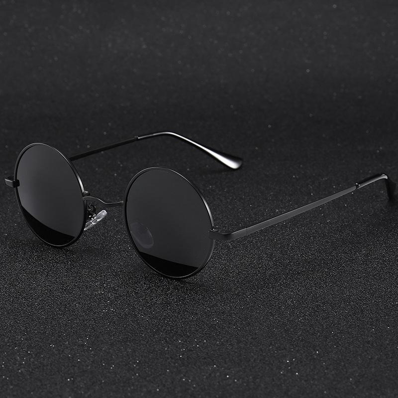 

MYT_0279 Brand Designer Round Polarized Sunglasses Men Women Retro Sun Glasses Male Female Metal Frame Eyewear Driving UV400 No Box