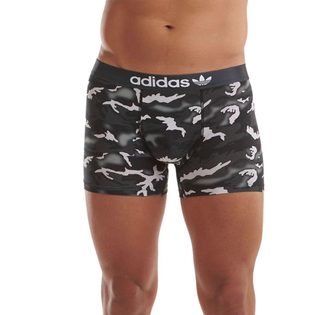 Adidas Elastic Waistband Jacquard Printed Underwear 2-Pack Men Underwear 4A2M57-931