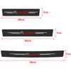 4Pcs Carbon Fiber Car Door Sill Plate Protectors Stickers For Citroen C1 C2 C3 C4 C5 C6 C8 Picasso Cactus Vts Aircross C-Elysee