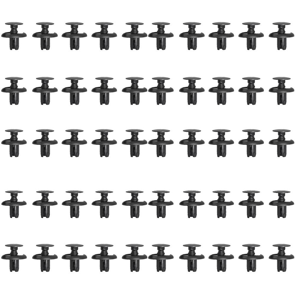 10/20/30/40/50 Stück 8mm Auto Befestigungsclips Auto Nietclips Stoßfänger Türverkleidung Kotflügel Clip Halter Kunststoff Auto Nieten Schraube