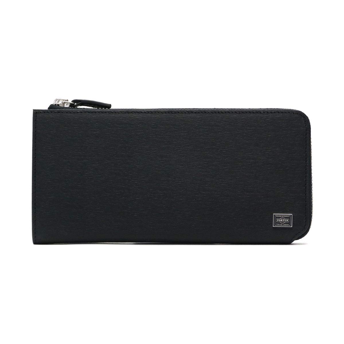 

[Porter] PORTER CURRENT Long Wallet Wallet L-shaped Zipper 052-02210 (Black)