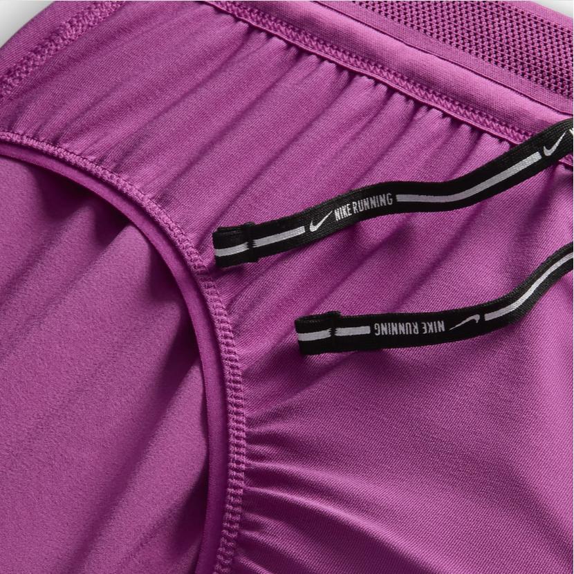 Nike Aeroswift Dri-Fit Adv Krajkové Módní Odvádějící Vlhkost Jednobarevné Tříčtvrteční Ležérní Šortky Dámské šortky Horká Fialová FN2328-518